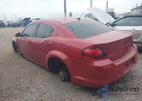 2013 Dodge Avenger Se from USA, damaged, VIN 1C3CDZAB9DN708010